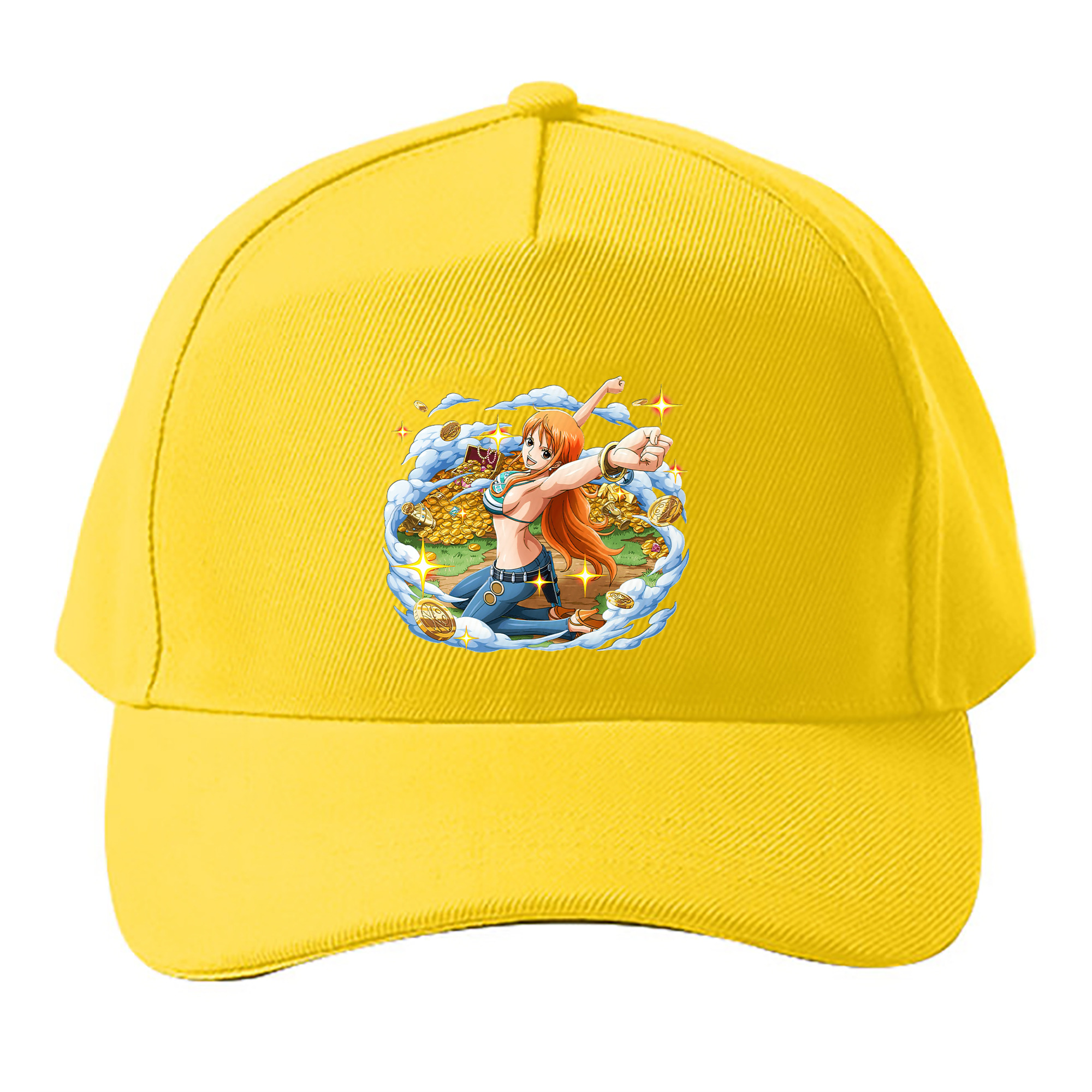 （画像用） ワンピース ナミ ONE PIECE Nami ベースボールキャップ 綿100％ 男女兼用 帽子 スポーツ